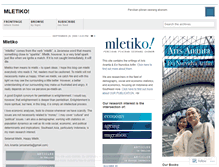 Tablet Screenshot of mletiko.com